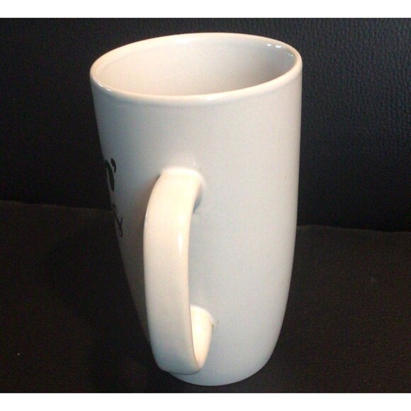 DUNKIN DONUTS Tall Coffee Mug Cup-White - Picture 2 of 5
